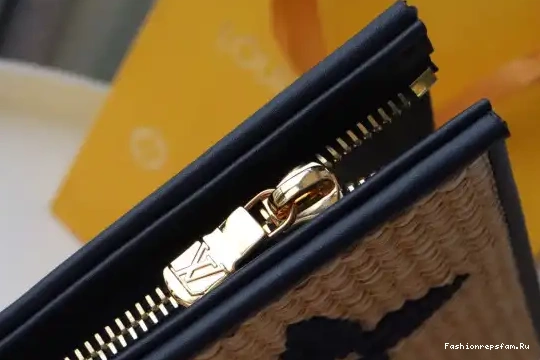FS CHEAP Monogram Raffia Toiletry LOUIS VUITTON Pouch 0530
